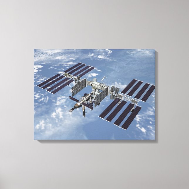 Von Computer generierte Ansicht 5 Leinwanddruck (Vorderseite)