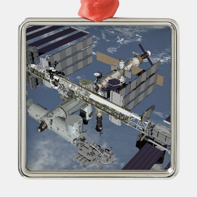 Von Computer generierte Ansicht 5 Ornament Aus Metall (Vorne)