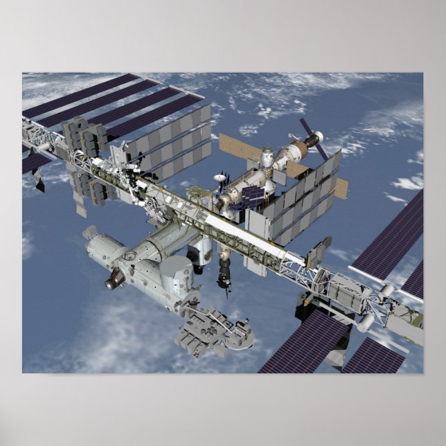 Von Computer generierte Ansicht 7 Poster (Vorne)