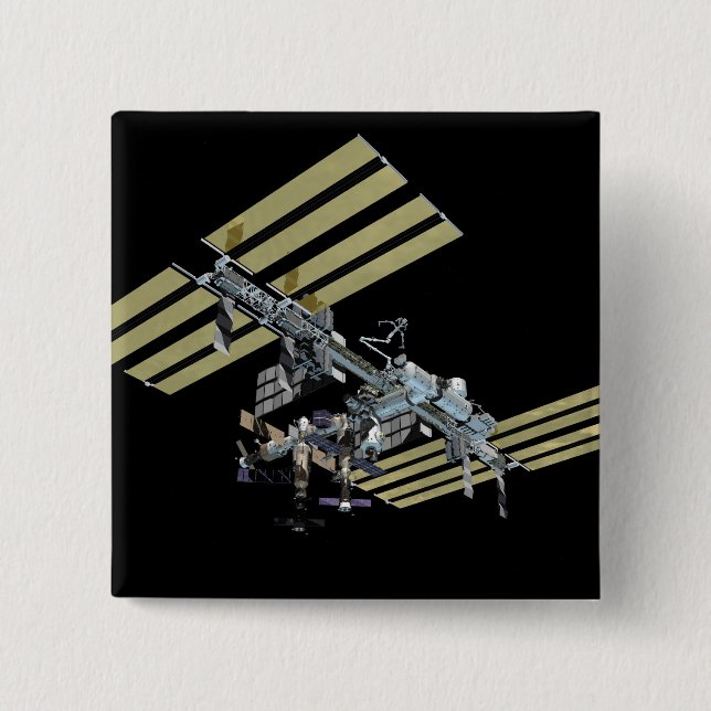 Von Computer generierte Ansicht 8 Button (Vorderseite)