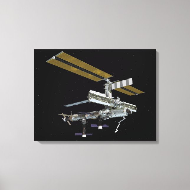 Von Computer generierte Ansicht Leinwanddruck (Vorderseite)