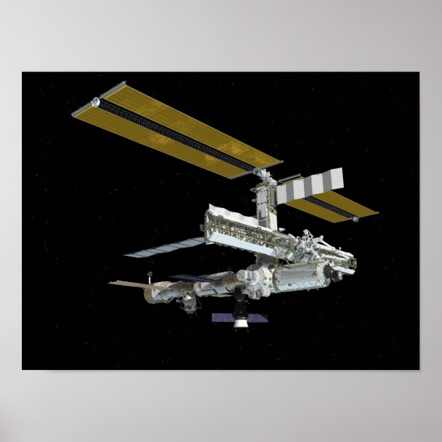 Von Computer generierte Ansicht Poster (Vorne)