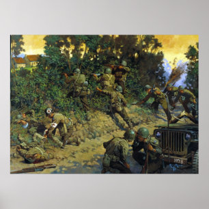 Von Cornrow nach Hedgerow von Keith Rocco Poster