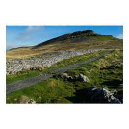 Von dem Fußweg aus gesehen, der nach oben führt Poster