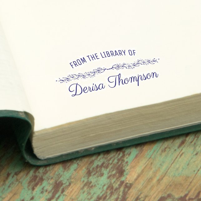 Von den Bibliothekaren Personalisiert Permastempel (From the Librarians of Personalized Self-inking Stamp)