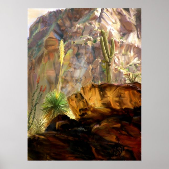 Von den Canyons Shadows. Poster (Vorne)