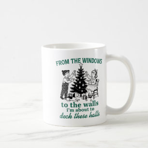 Von den Fenstern bis zu den Wänden werde ich decke Kaffeetasse