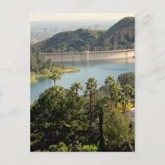 Von den Hollywood Hills Postkarte