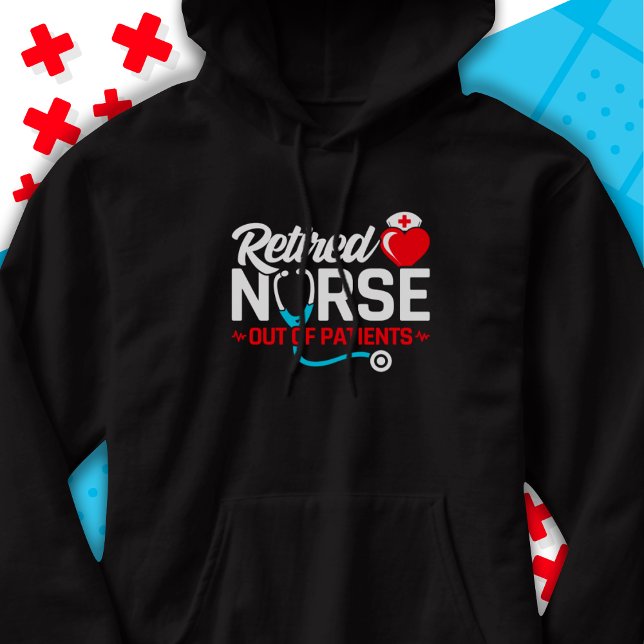 Von den Patienten ermüdete, lustige Krankenversich Hoodie (Von Creator hochgeladen)