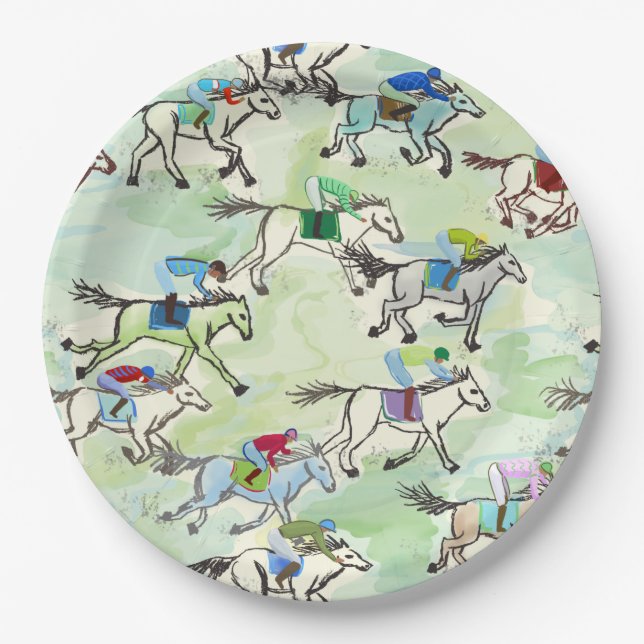 Von den Races Paper Tellers Pappteller (Vorderseite)