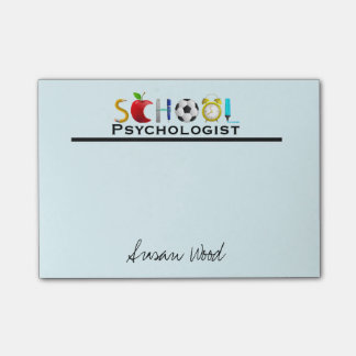Von den Schulpsychologe-kundenspezifischen Post-it Klebezettel