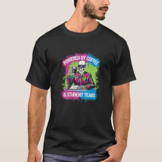 Von den Tees der Kaffeeschüler getrieben Skelettle