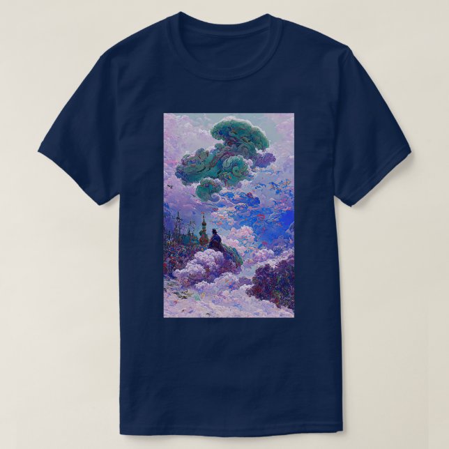 Von den Wolken verschleiert T-Shirt (Design vorne)