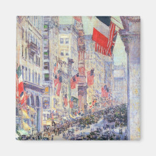 Von der 34th Street, Mai 1917, von Hassam Magnet