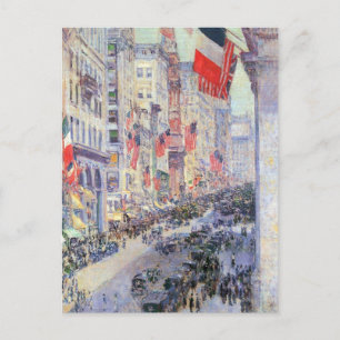 Von der 34th Street, Mai 1917, von Hassam Postkarte