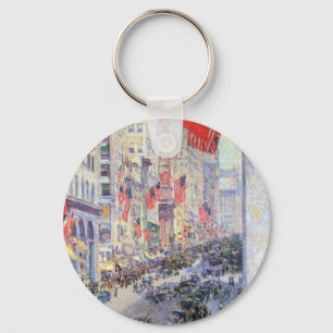 Von der 34th Street, Mai 1917, von Hassam Schlüsselanhänger