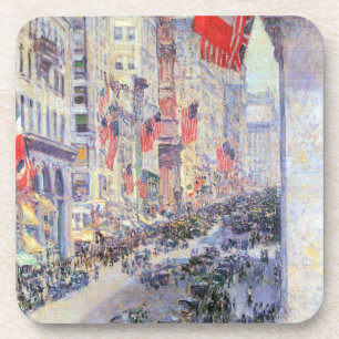 Von der 34th Street, Mai 1917, von Hassam Untersetzer