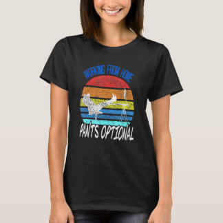 Von der Arbeit Von Optional Hose Retro-Designs-Prä T-Shirt