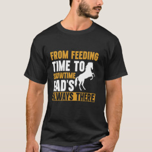 Von der Fütterungszeit zur Showtime Papa ist immer T-Shirt