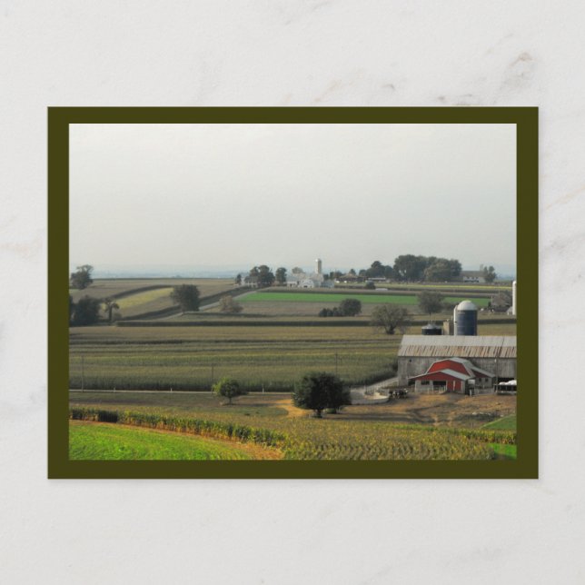 Von der Grasshopebene Postkarte (Vorderseite)