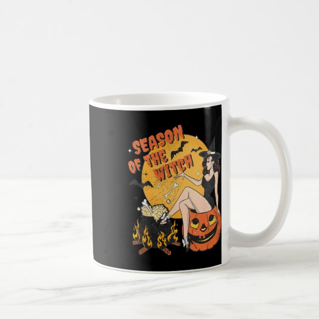 Von der Hexe Halloween Samhain 1 Kaffeetasse (Rechts)