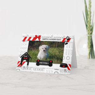 von der Hundelokarte des roten Vaters Karte