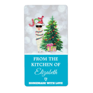 Von der Küche des Weihnachtslamas