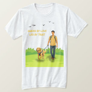 Von der Liebe geleitet - Leitfaden Dog Support Des T-Shirt