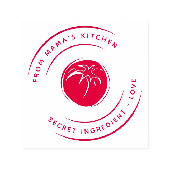 Von der Liebe "Kitchen Mama Secret" Permastempel (Design)