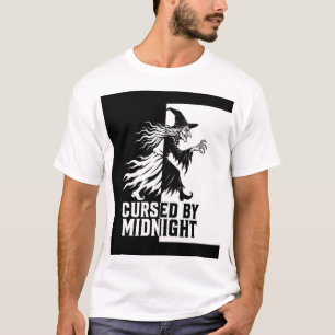 Von der Mitternachtshexe Verflucht Halloween T-Shi T-Shirt