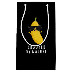 Von der Natur gekrönt Banana Pun Dark BG Kleine Geschenktüte