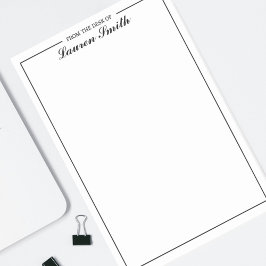 Von der Schreibtisch aus Minimalistisches, elegant Post-it Klebezettel