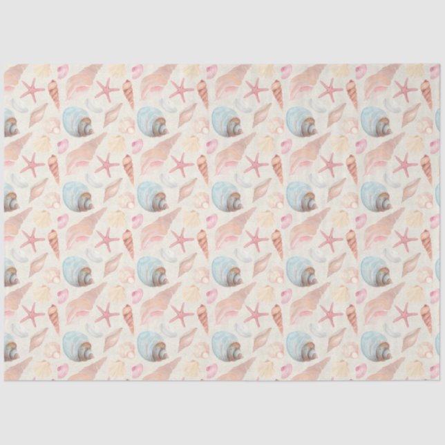 Von der Sea Series Design 10 Seidenpapier (Vorderseite)