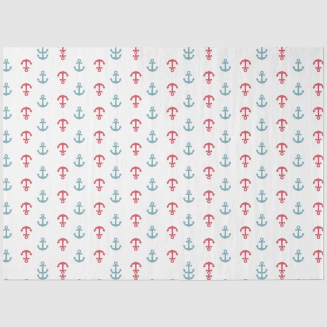 Von der Sea Series Design 3 Seidenpapier (Vorderseite)