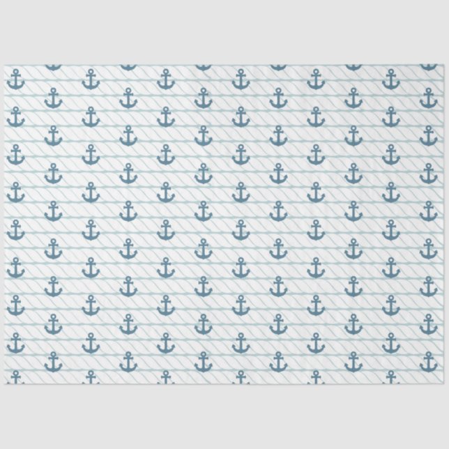 Von der Sea Series Design 5 Seidenpapier (Vorderseite)