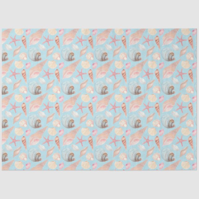 Von der Sea Series Design 9 Seidenpapier (Vorderseite)