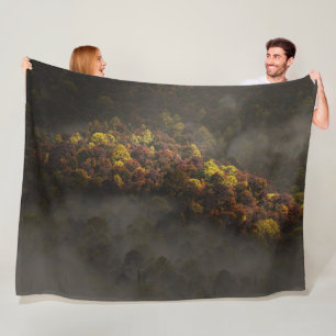 Von der Sonne berührt Fleecedecke