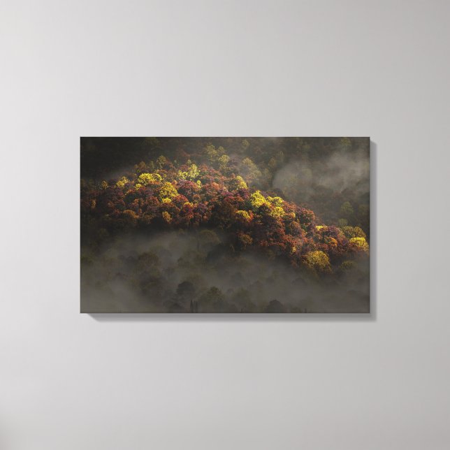 Von der Sonne berührt Leinwanddruck (Vorderseite)