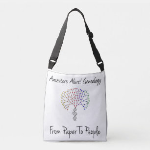 Von der Tasche für Logos von Papier zu Personen