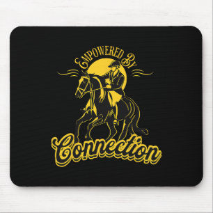 Von der Verbindung gestärktes Pferdestreifen Mousepad