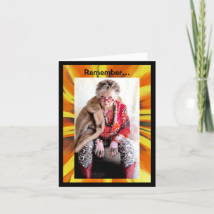 Von der verlorenen Socke zur Kunststoffledertafel Karte