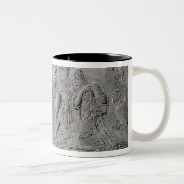 Von der Wehklage oder, unsere Dame von des Zweifarbige Tasse (Rechts)