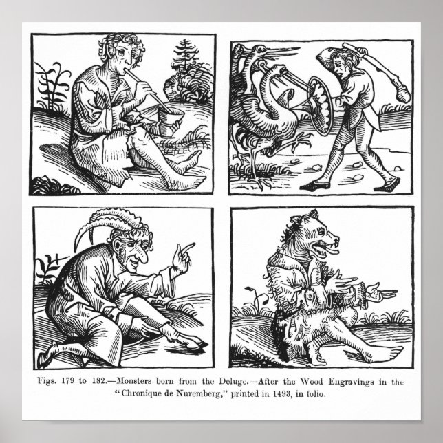 Von der Wüste geborene Monster Poster (Vorne)