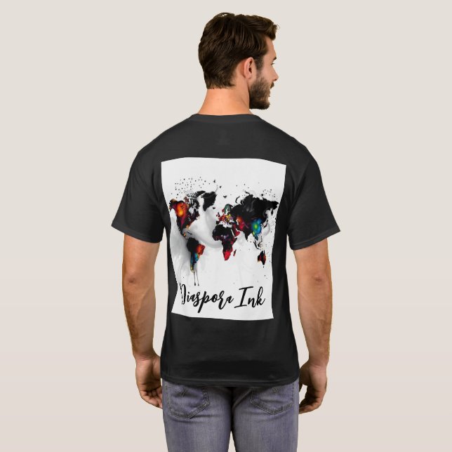 Von Diaspora Ink T-Shirt  (Schwarz voll)