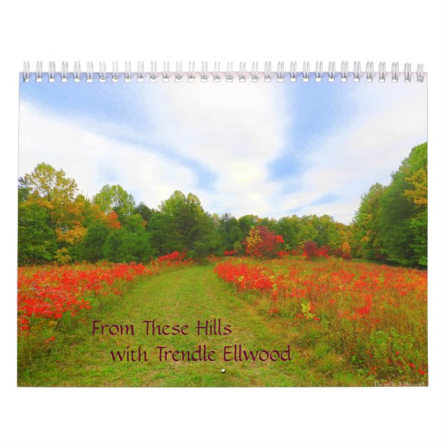 Von diesen Hügeln Calandar Kalender (Titelbild)
