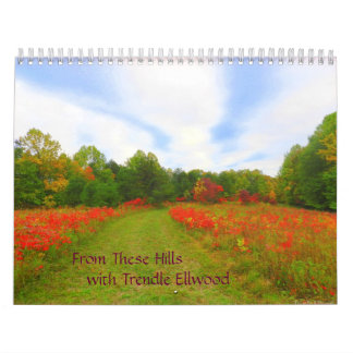 Von diesen Hügeln Calandar Kalender