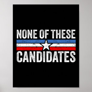 Von diesen Kandidaten 2024 Nikki Haley Nevada Bide Poster