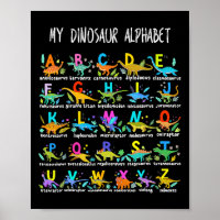 von Dinosauriern Alphabet Abc zurück zur Schule St