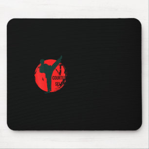 Von Do 5 Grundsätzen Tae Kwon Höflichkeit Mousepad