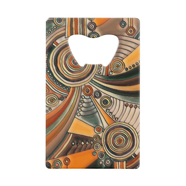 Von EDDArt handgezeichnet - Gedanken 1 Geldbeutel Flaschenöffner (Vorderseite)